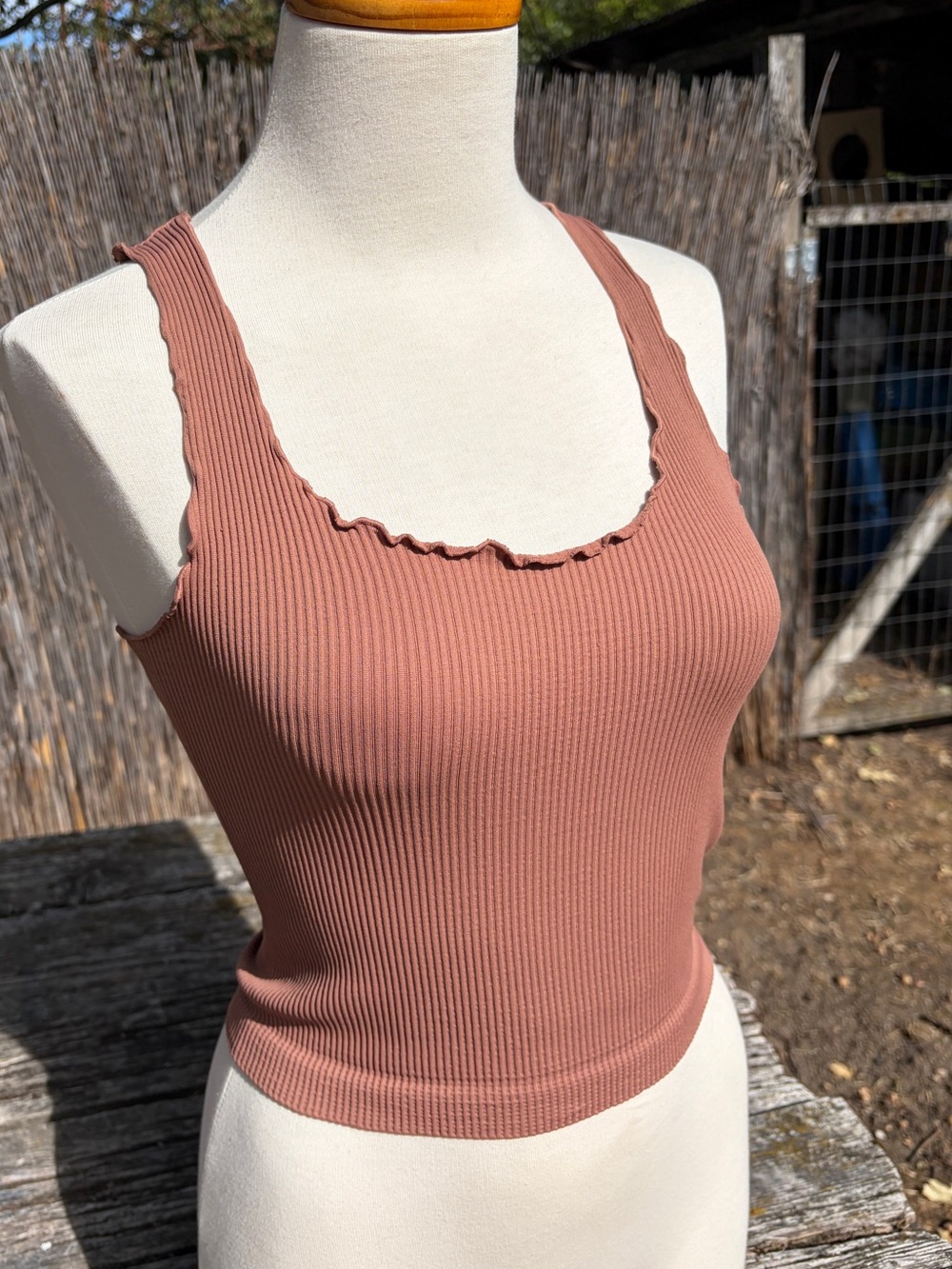 Nikibiki Mocha Colored Tank